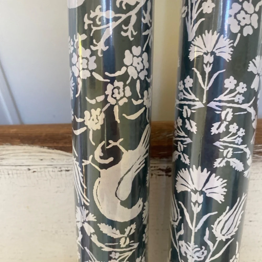 NWT  Set of 2 rolls Anthropologie  Venice AND Flora  Gift Wrap Wrapping Paper